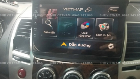 Màn hình DVD Android xe Mitsubishi Pajero Sport 2011 - 2017 | Vitech 